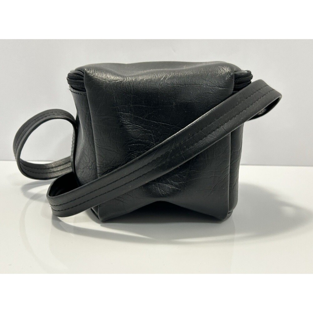 Vintage Polaroid Business Edition Camera Bag Black Faux Leather CASE ONLY - Picture 4 of 6